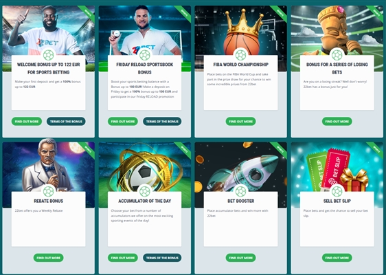 Le site offre de nombreux bonus